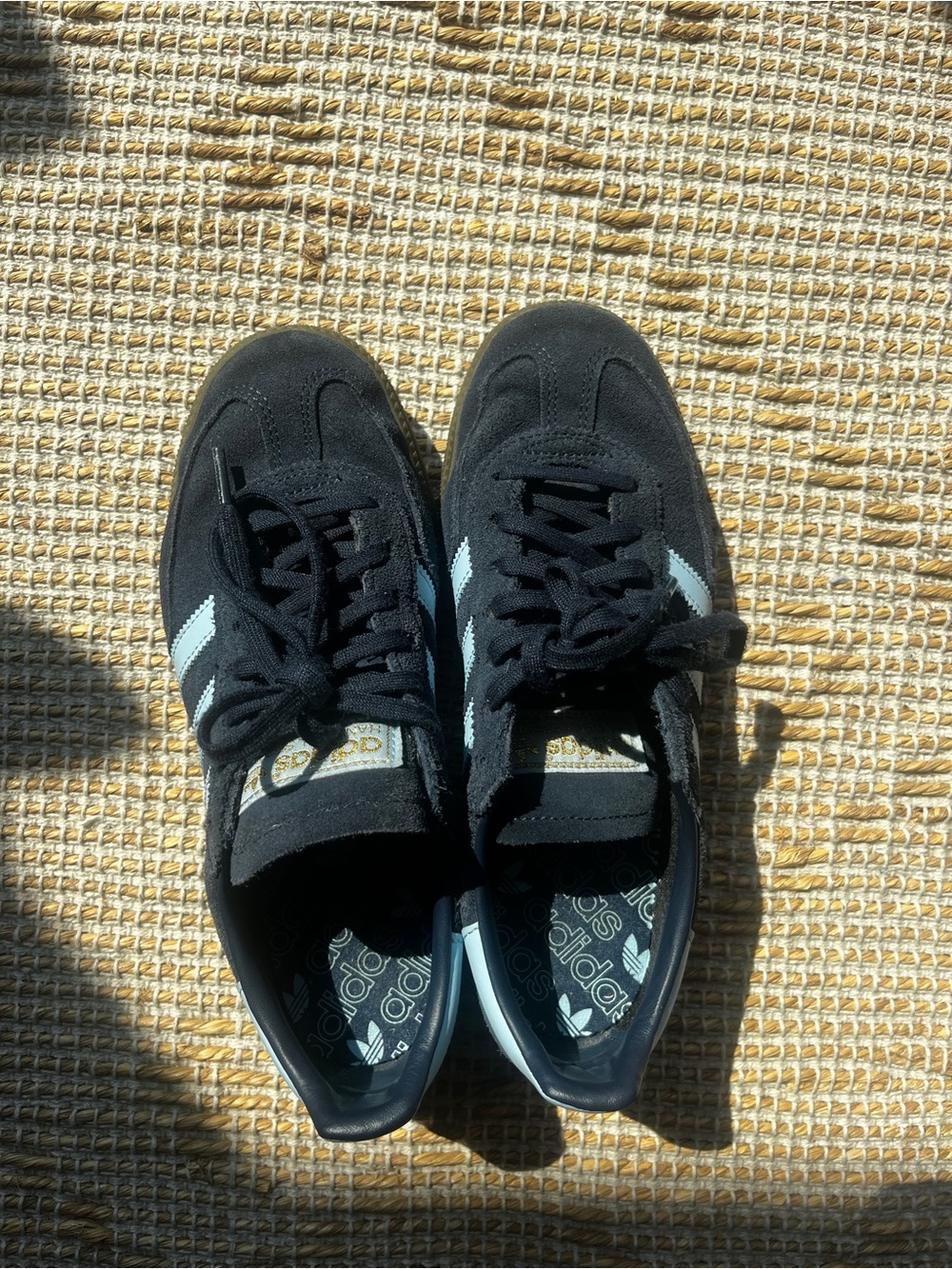 Adidas Handball Spezial Shoes in Navy (5.5Y)